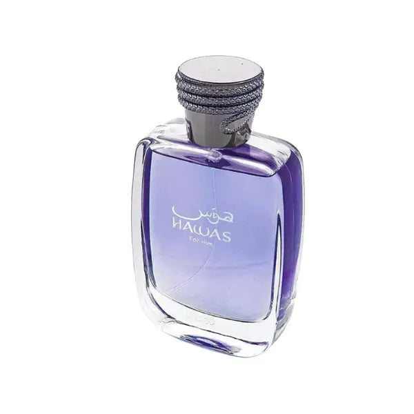 Rasasi Hawas for Him Eau De Parfum 100 ml, bold and sensual fragrance for men from The Oud Library