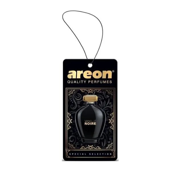 Areon Car Perfume Special Selection – Vanilla Noire, rich and sweet car fragrance for a lasting aroma