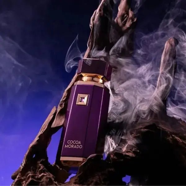 Fragrance World Cocoa Morado Eau De Parfum 100 ml, rich and chocolate-inspired fragrance for personal use from The Oud Library