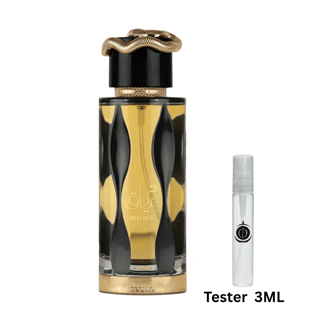 Lattafa Teriaq Intense Eau de Parfum unisex 3ML Tester - The Oud Library