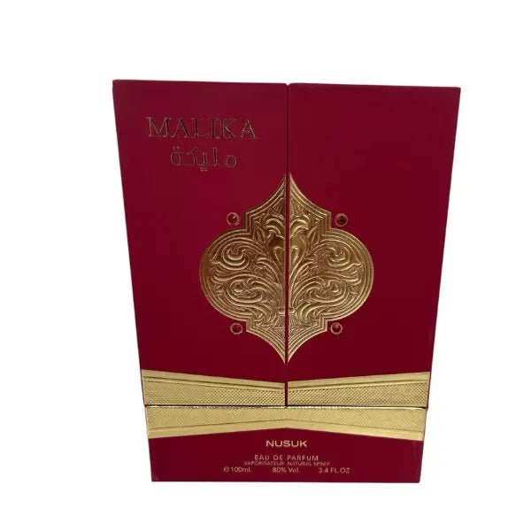 Nusuk Malika Eau de Parfum 100 ml, refined and long-lasting fragrance for personal use from The Oud Library