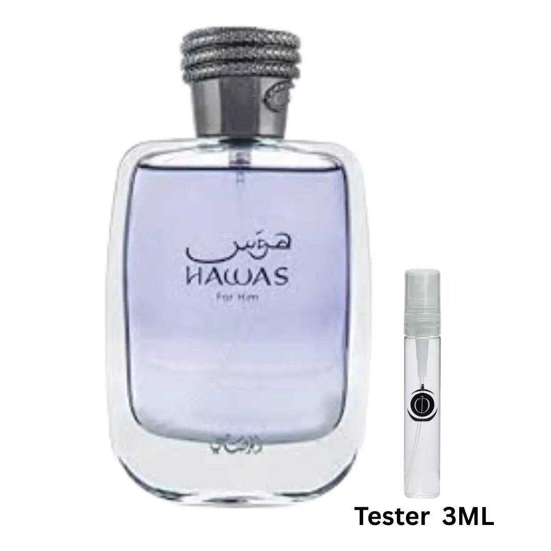 Rasasi - Hawas For Him EDP 3ML Tester - The Oud Library