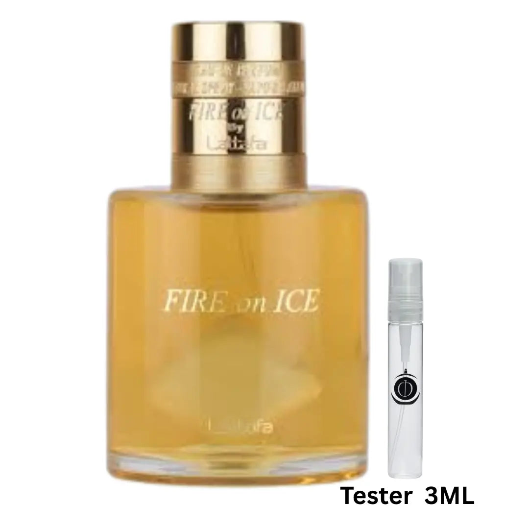 Lattafa Fire On Ice EDP 3ML Tester - The Oud Library