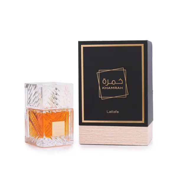 Lattafa Khamrah Eau de Parfum Unisex 100ML - The Oud Library