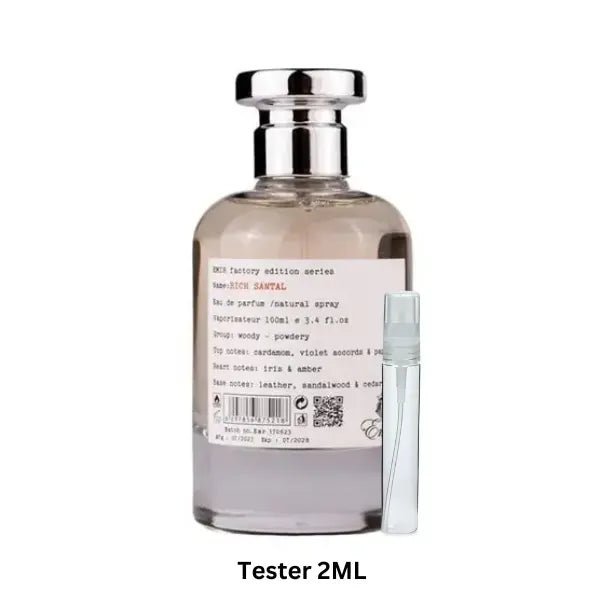 Emir Rich Santal Eau de Parfum Tester 2ML - The Oud Library