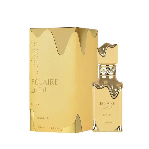 Lattafa Eclaire Banoffi Eau de Parfum 100 ml, sweet and gourmand fragrance for men and women from The Oud Library