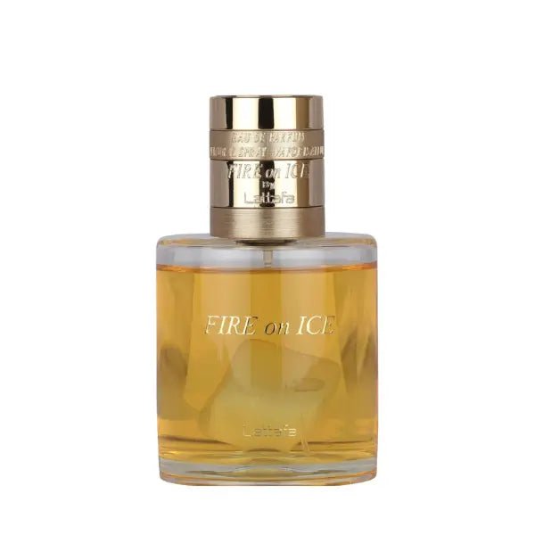 Lattafa Fire On Ice Eau de Parfum 100 ml, bold and invigorating fragrance for men and women from The Oud Library