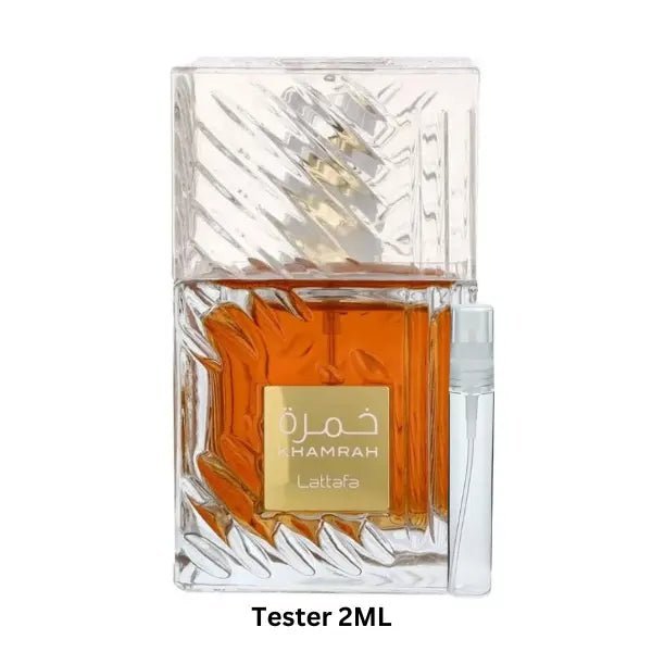 Lattafa Khamrah - Unisex Eau de Parfum Tester 2ML - The Oud Library