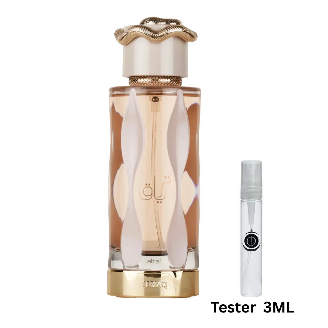 Lattafa Teriaq Eau de Parfum 3ML Tester - The Oud Library