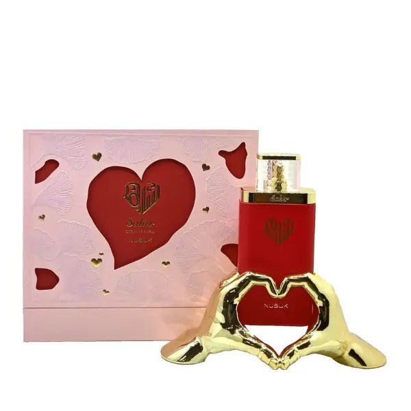 Nusuk Saher Extrait De Parfum for Women 100 ml, elegant and long-lasting fragrance from The Oud Library