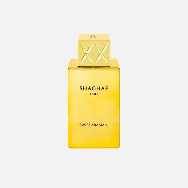 Swiss Arabian Shaghaf Oud Eau De Parfum Spray 75 ml, rich and luxurious oud fragrance for men and women from The Oud Library